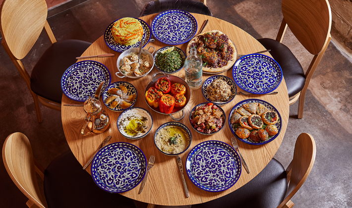 Private Event-Arabian hospitality with meals from the Arab cuisine  in an authentic ancient building in Jaffa